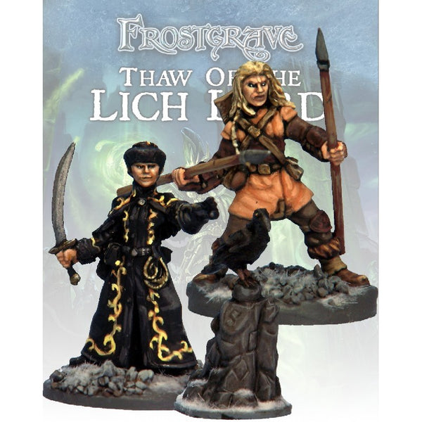 Frostgrave - Maître des Corbeaux et Javelinier