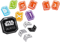 Star Wars Unlimited : Premium Tokens Twin Suns (EN STOCK)