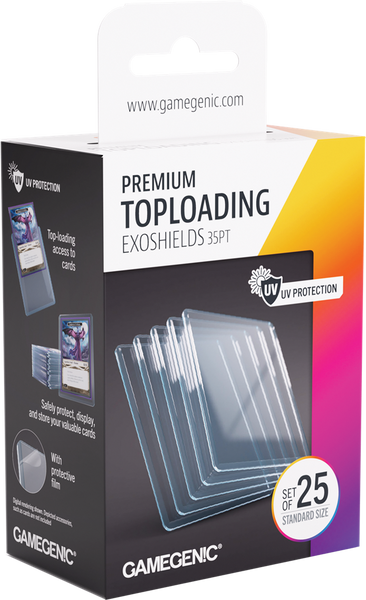 GameGenic : Toploader Exoshield 35pt (25 p)