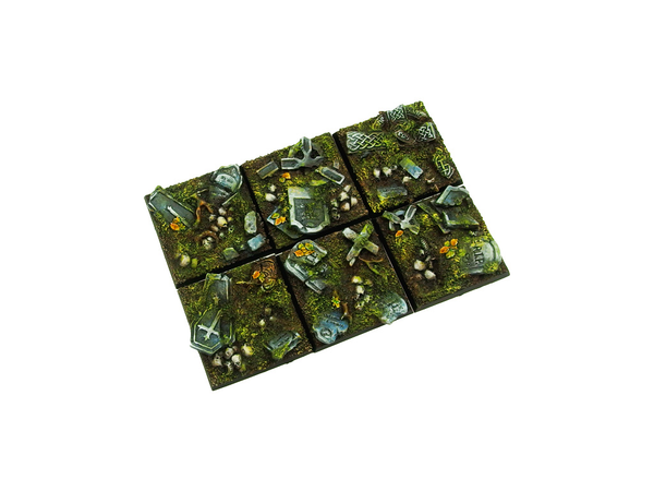 Graveyard Bases 40x40mm (x4)