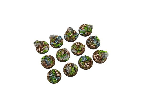 Graveyard Bases, Round 25mm (X5)