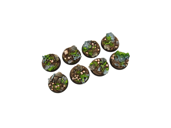 Graveyard Bases, Round 32mm (X4)