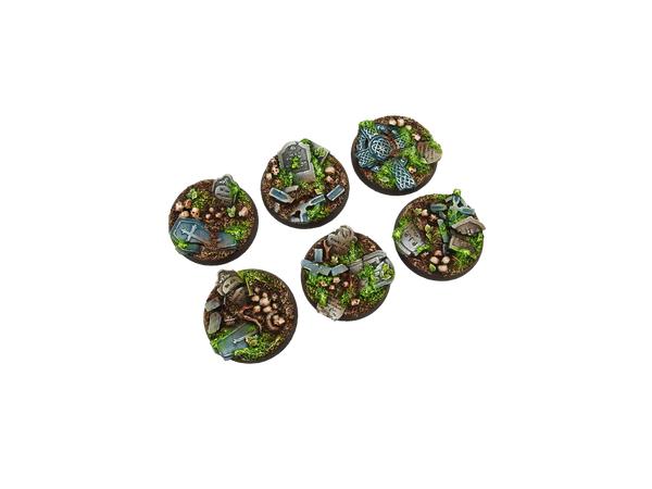 Graveyard Bases, Round 40mm (X2)
