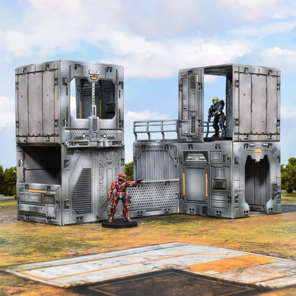 Halo Flashpoint - OUTPOST BUILDABLE TERRAIN SET (EN STOCK)