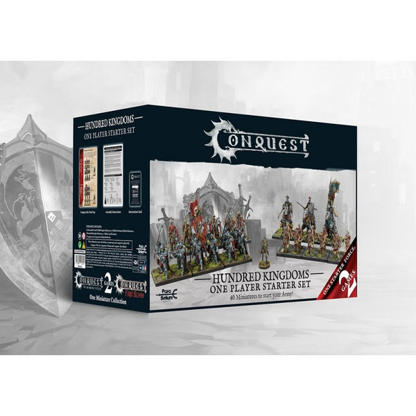 Conquest - Hundred Kingdoms: 1 player Starter Set + 1 livret VF (LIVRAISON GRATUITE)