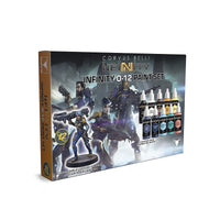 Infinity - O-12 Paint Set + 1 Kappa Missile Launcher exclusive miniature (Précommandes jusqu’au 26/09/2025 sortie prévue en octobre)