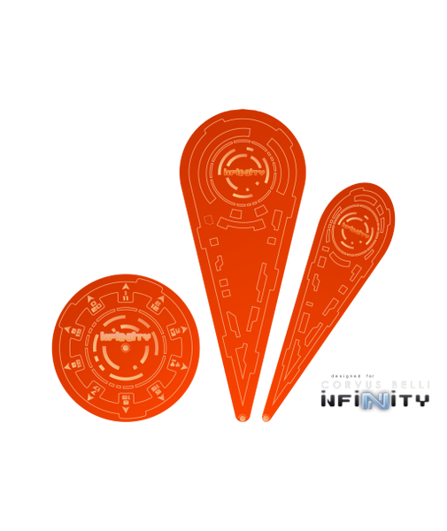 Infinity Templates Orange” (3)”(EN STOCK)