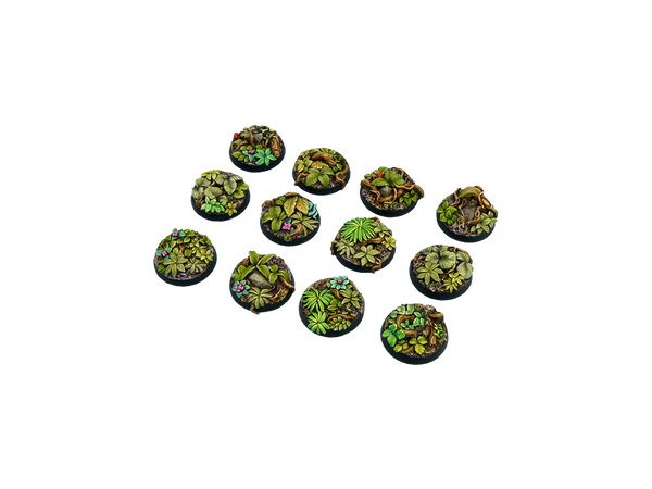 Jungle Bases, Round 25mm (X5)