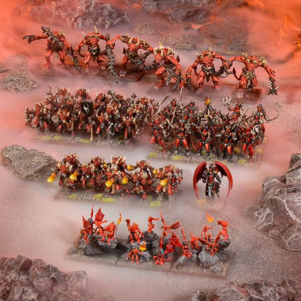 KINGS OF WAR - Forces des Abysses armée (LIVRAISON GRATUITE) (PRECOMMANDE SORTIE OCTOBRE)