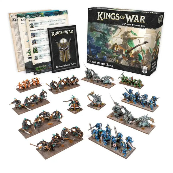 Kings of War - Starter 2 joueurs Claws in the Sand (en Anglais) (Sortie début décembre 2025) (Copie)