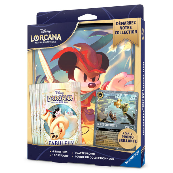 Disney Lorcana Quête :Coffret Démarrez Votre Collection - Fabuleux (EN STOCK)