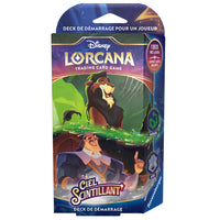 Disney Lorcana: Deck de Démarrage Ciel Scintillant - Scar et Kronk (EN STOCK)(PROMOTION)