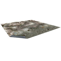 Maladum - Frosty Crags Gaming Mat 2x2 - Grid