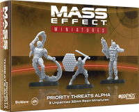 Mass Effect: Prioriy Threats Alpha (Resin Set) en Anglais