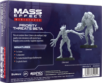 Mass Effect :Prioriy Threats Beta (Resin Set) en Anglais