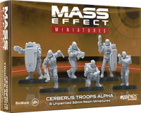 Mass Effect: Cerberus Forces Alpha (Resin Set) en Anglais