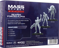 Mass Effect: Reaper Forces Alpha (Resin Set) en Anglais