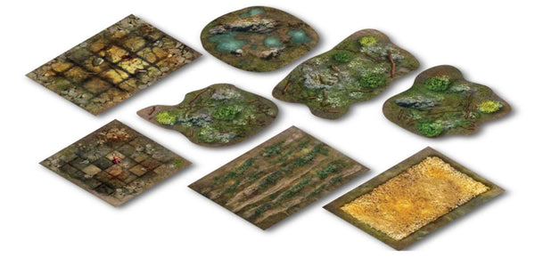Terrain Crate - Fantasy Gaming Templates (x8) (Sortie en décembre 2023)