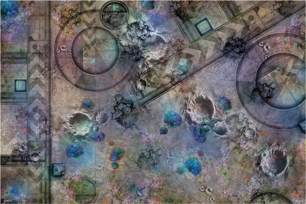 Terrain Crate - 44x60 Grim Battlefield battle mat (Sortie en décembre 2023) Frais de port inclus