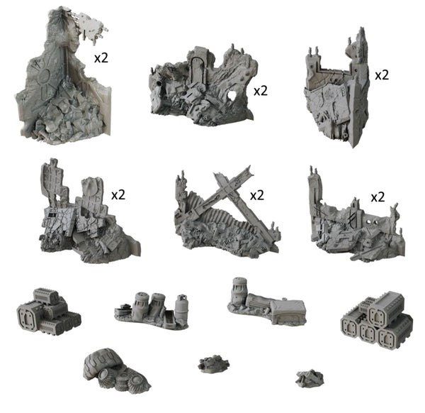 Terrain Crate - Deadzone Ruins (Sortie en décembre 2023)