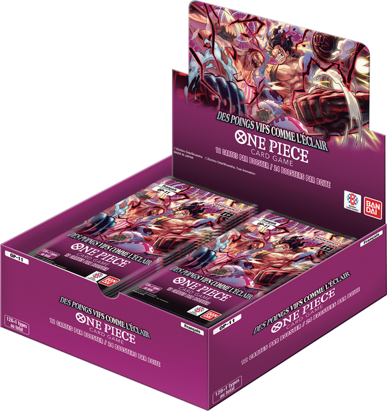 One Piece : OP11 Booster (24) en Francais (LIVRAISON GRATUITE)