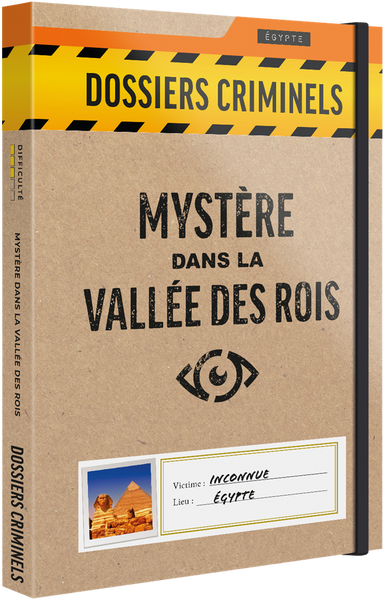 Dossiers Criminels Mystère Dans La Vallée Des Rois (EN STOCK)
