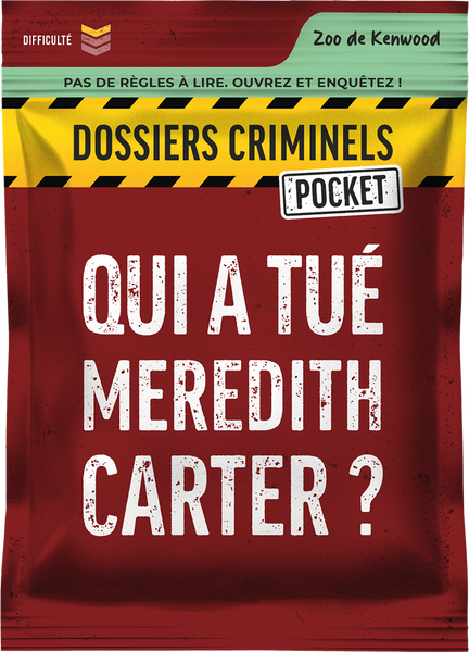 Dossiers Criminels Pocket 1 - Qui a tué Meredith Carter ?