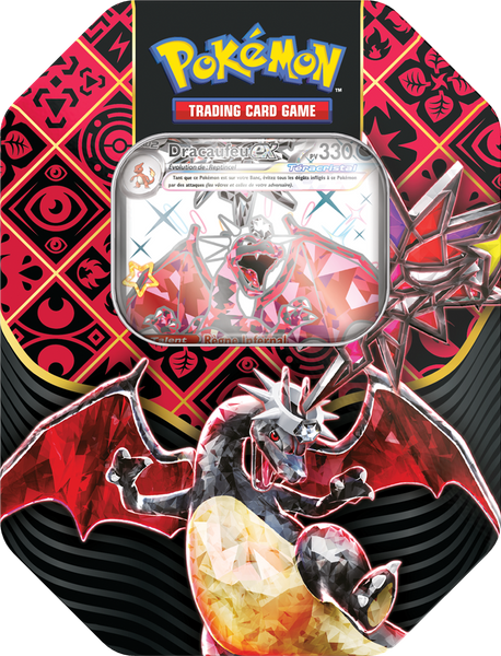 Pokémon EV045 : Pokébox Destinées de Paldea Q1 24 DRACAUFEU EX (sortie le 09-02-2024)