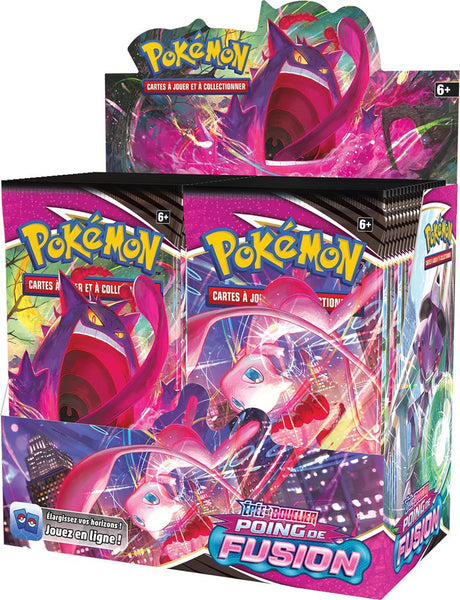 Pokémon Display Epée et Bouclier Poing de fusion boosters x36 EB08 (frais de port inclus)