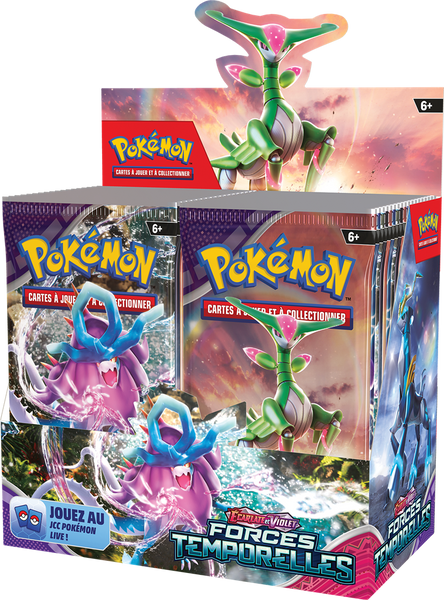 Pokémon EV05 Forces Temporelles :Display de 36 boosters (en Francais) FRAIS DE PORT INCLUS (EN STOCK)