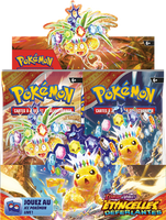Pokémon EV08 : boosters x36 Display  (Frais de port gratuit)