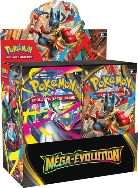 Pokémon ME01 : Display de 36 boosters en Francais  (Limité à un exemplaire par client) (LIVRAISON GRATUITE) (PRÉCOMMANDE SORTIE LE 10 NOV 2025) (Copie)