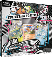 Pokémon: Coffret Poster Foudre Noire&Flamme Blanche (EN STOCK)