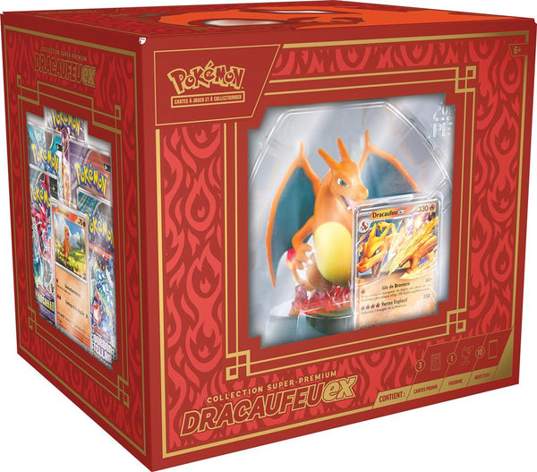 Pokémon : Coffret Découverte Dracaufeu - ex Q4 24 (EN STOCK)(LIVRAISON GRATUITE)