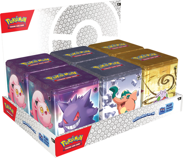 Pokémon : Tin Cube 2024 X6  (FRAIS DE PORT GRATUIT)(sortie le 23/02/2024)