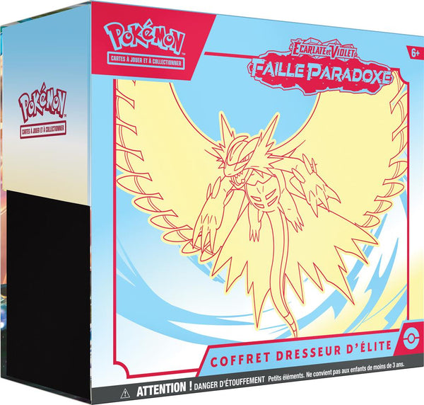 Pokémon EV04 :ETB – Coffret Dresseur d’Elite Pokémon EV04 Faille Paradoxe – Rugit-Lune
