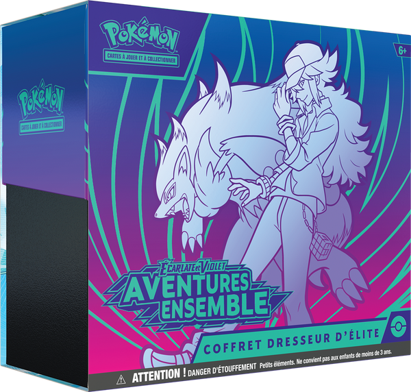 Pokémon EV09 : coffret Dresseur d'Elite Ecarlate et Violet Aventures Ensemble (Produit limité à 1 exemplaire par client)(LIVRAISON GRATUITE)(EN STOCK)