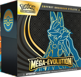 Pokémon ME01 : coffret Dresseur d'Elite Méga-Lucario-ex (Limité à un exemplaire par client)(LIVRAISON GRATUITE) (PRÉCOMMANDE SORTIE LE 10 NOV 2025)