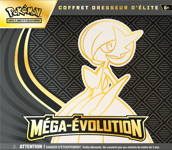 Pokémon ME01 : coffret Dresseur d'Elite Méga-Gardevoir-ex (Limité à un exemplaire par client) (LIVRAISON GRATUITE)(PRECOMMANDE SORTIE LE 10 NOV 2025)