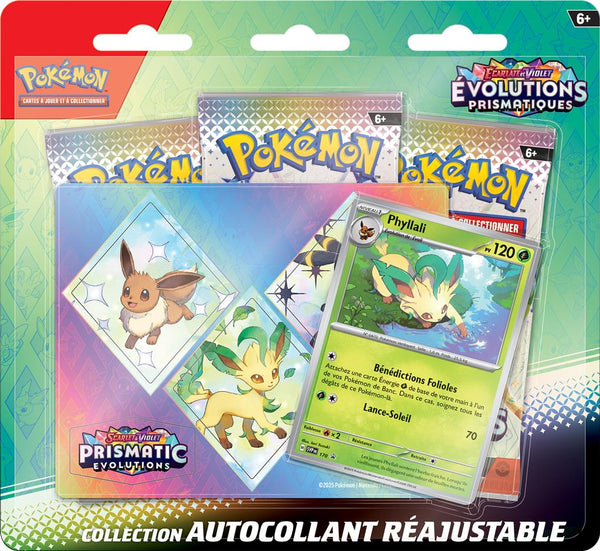 Pokémon : Tech Sticker PHYLLALI Évolutions Prismatiques (EN STOCK)