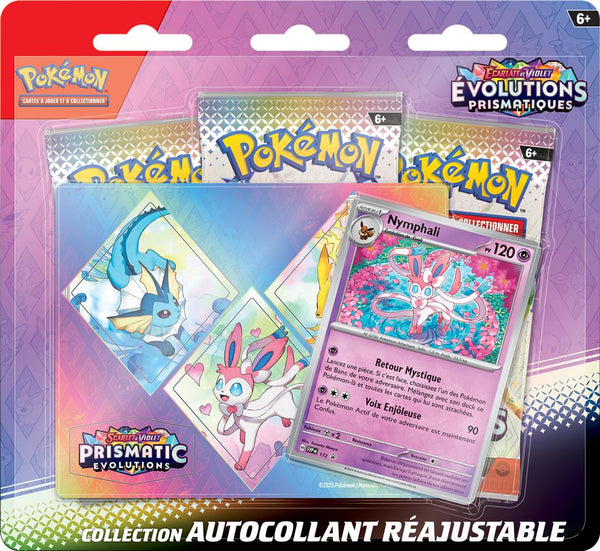 Pokémon : Tech Sticker NYMPHALI Évolutions Prismatiques (EN STOCK)