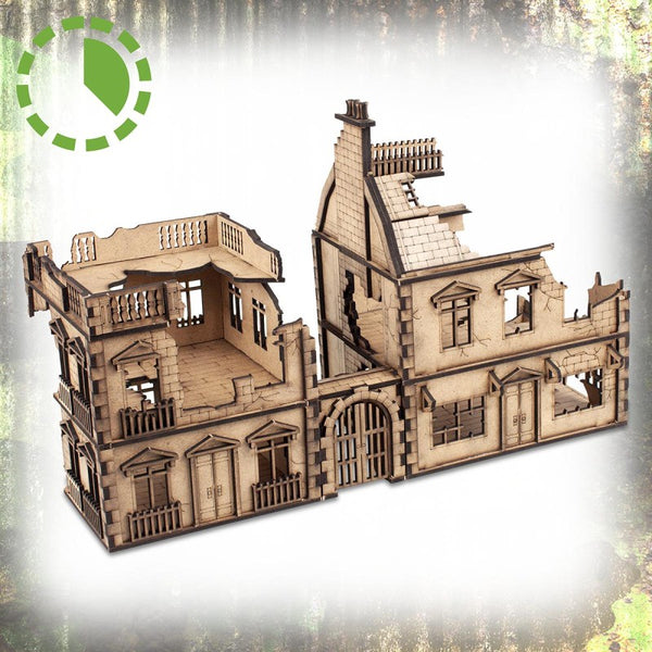 TTCOMBAT - City Rowhouse Cafe and Terrace Destroyed  (EN STOCK)(PROMOTION)