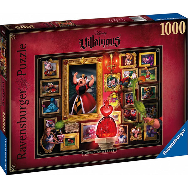 PUZZLE Villainous - Reine de Coeur  1000 pièces