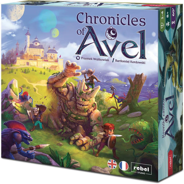 Chronicles of Avel + Extension nouvelles Aventures + Meeple Stickers (FRAIS DE PORT GRATUITS))