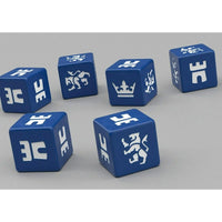 Saga - Set de dés Âge de la Chevalerie bleu