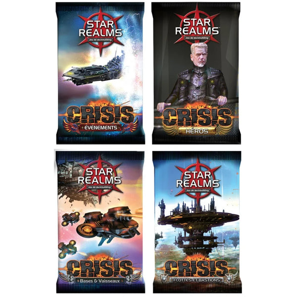 Star Realms - Crisis : Lot de 4 Packs