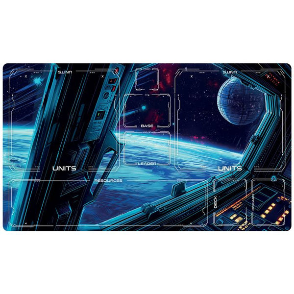 Tapis en caoutchouc pour 1 joueur pour Star Wars : Unlimited Spaceship Cockpit (EN STOCK)