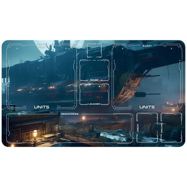 Tapis en caoutchouc pour 1 joueur pour Star Wars : Unlimited Junkyard (EN STOCK)