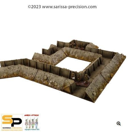 Sarissa Précision Trench System : Trench System (Précommandes disponible en janvier)