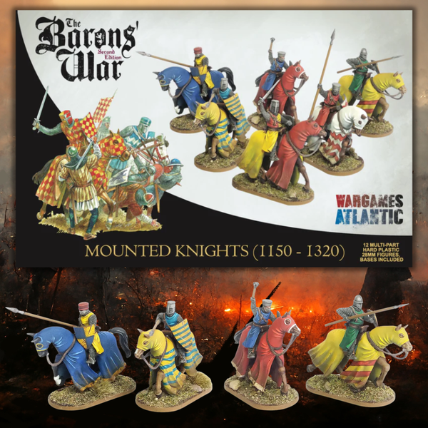 Barons' War Mounted Knights (1150-1320) (Disponible en mai)